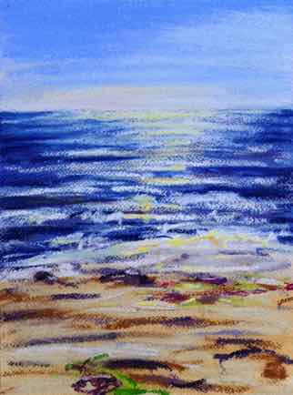 “Looking into the Sun”,
pastel on paper, 31cm x 23cm
SOLD “Looking into the Sun”,
pastel on paper, 31cm x 23cm
SOLD